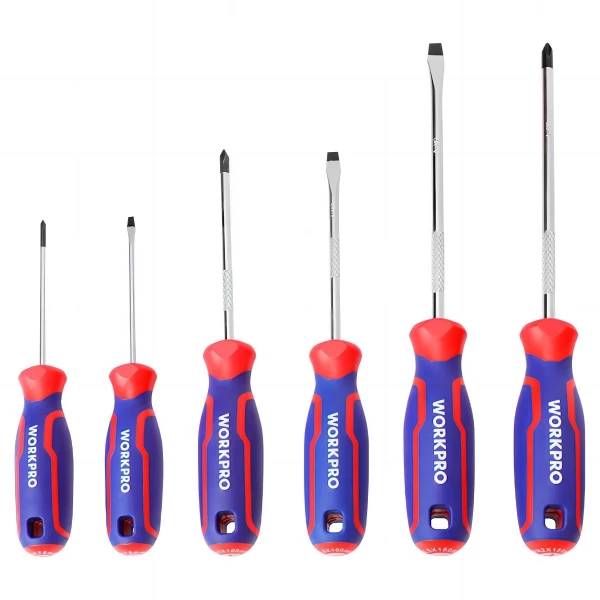 JOG CHAVE FENDA WORKPRO 6 PCS