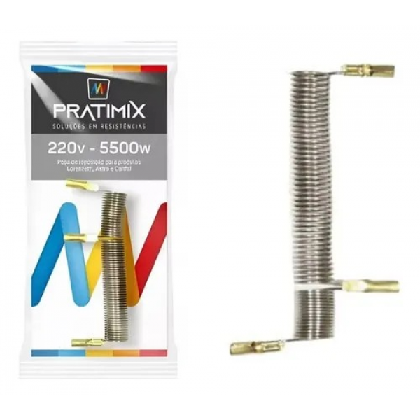 RESISTENCIA PRATIMIX  3T  5500W MAX DUCHA /MAX BANHO