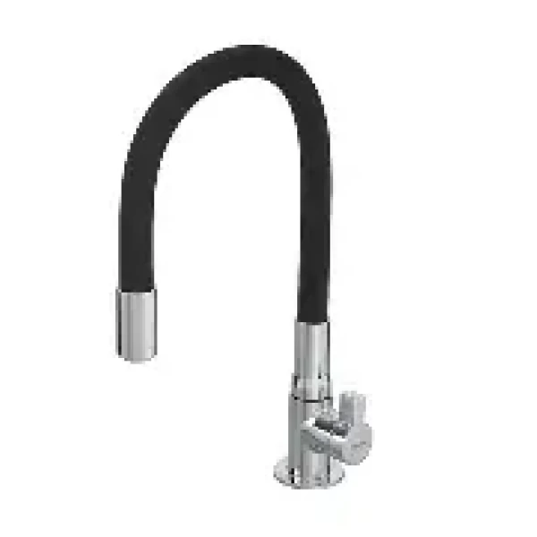 TORNEIRA PIA FLEX.BASE PIA.HYDRAMOTION PRETA