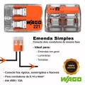MODELO IN-LINE 221-412- 0,2 - 4mm² (suporta até 4mm)
