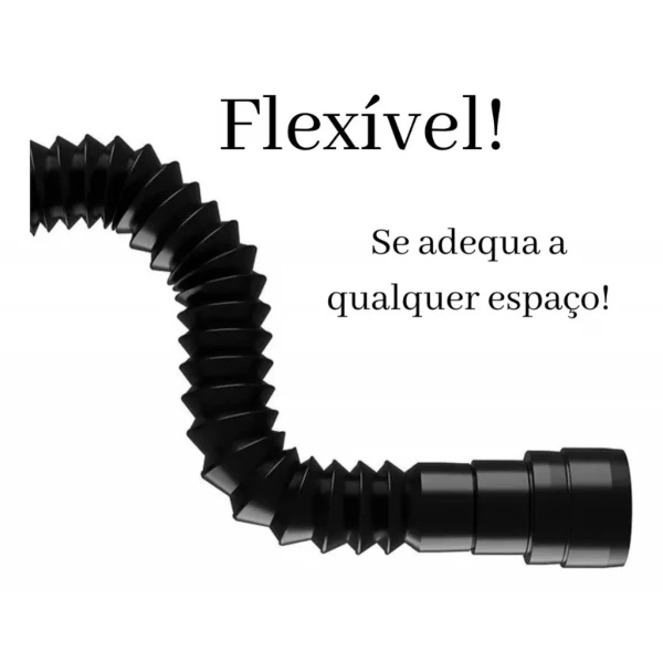 SIFAO SANFONADO UNIVERSAL COMPACTO PRETO - ASTRA