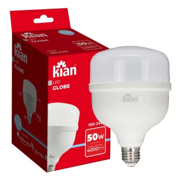 LAMPADA BULBO 50W 6500K BF KIAN