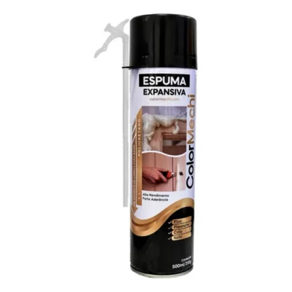 ESPUMA EXPANSIVA PU 500ML/310G COLORMECHI
