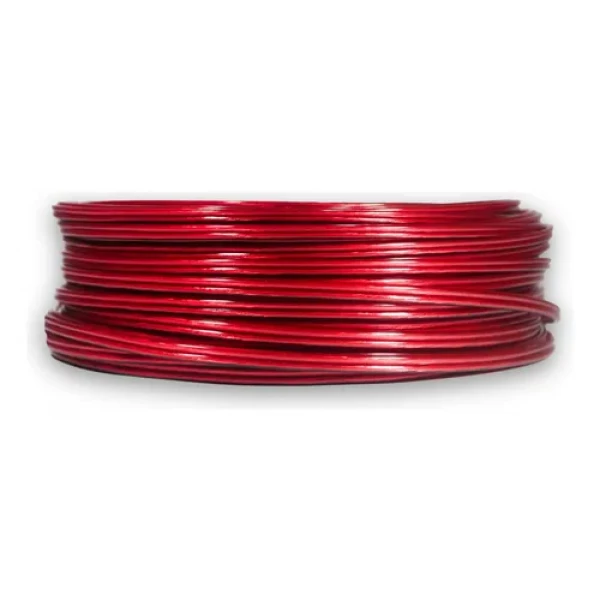 CABO P/ SOM BICOLOR CRISTAL - 2X1,50  PRETO/ VERMELHO