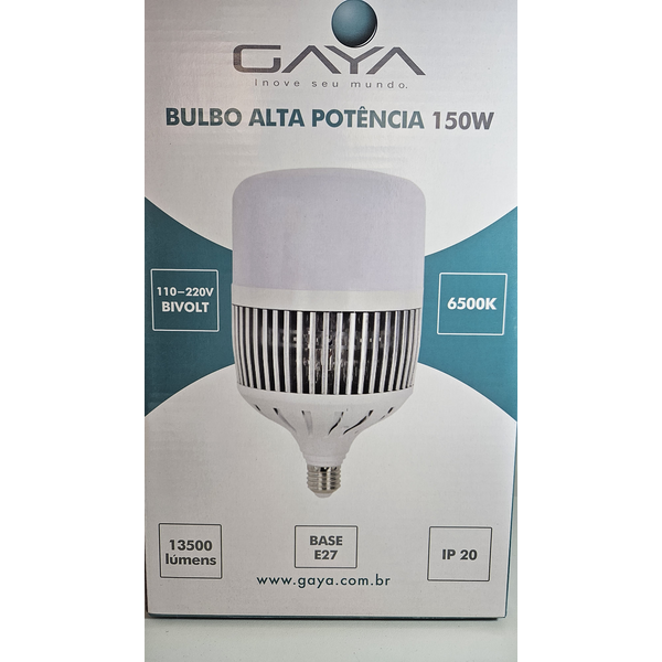 Lampada LED Bulbo 150w e27 Branco Frio Gaya