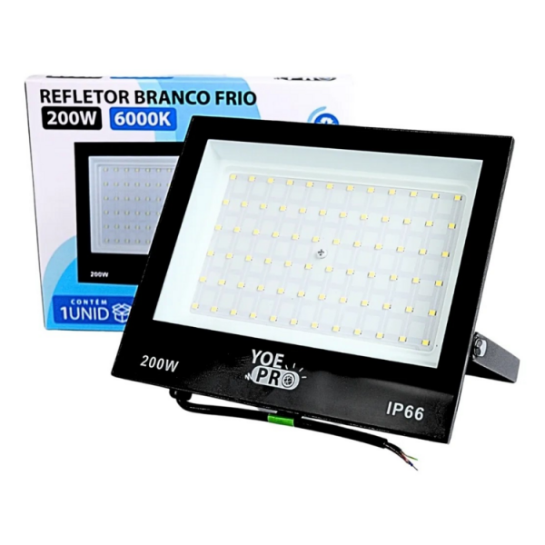 REFLETOR 200W 6500K YOE PRO 