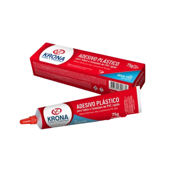 ADESIVO PLASTICO PVC KRONA BISNAGA 75G
