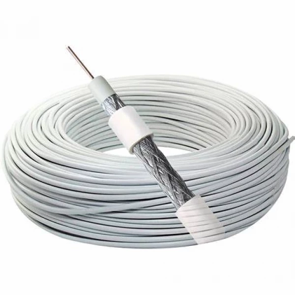 CABO COAXIAL TV  RG59 67  BRANCO  MEGATRON