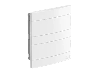 QUADRO DISTR.EMB.24P IEC/DIN PORTA LATERAL BRANCA