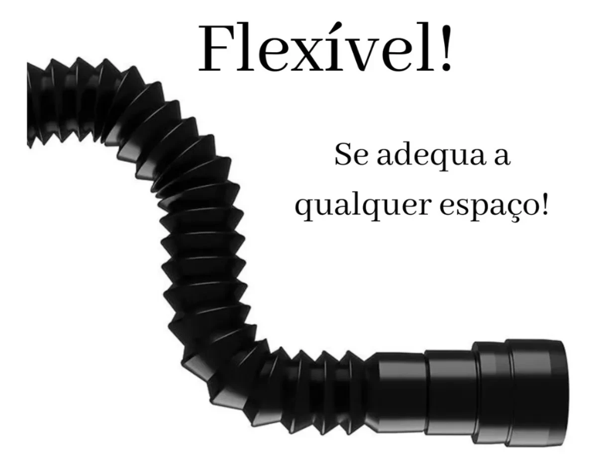SIFAO SANFONADO UNIVERSAL COMPACTO PRETO - ASTRA