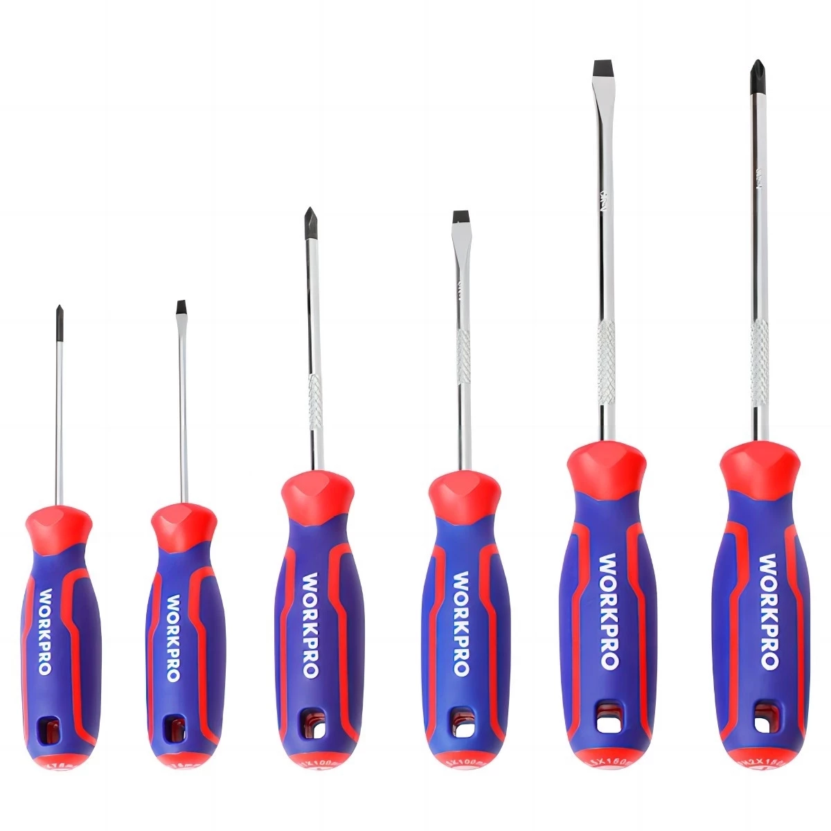 JOG CHAVE FENDA WORKPRO 6 PCS