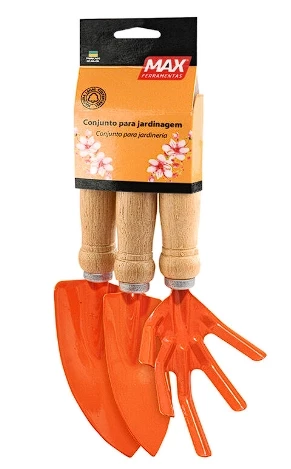 KIT P/JARDIM MAX 3 PCS