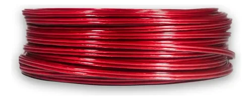 CABO P/ SOM BICOLOR CRISTAL - 2X1,50  PRETO/ VERMELHO