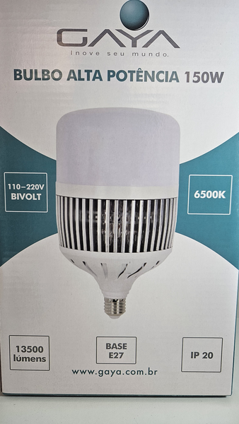 Lampada LED Bulbo 150w e27 Branco Frio Gaya