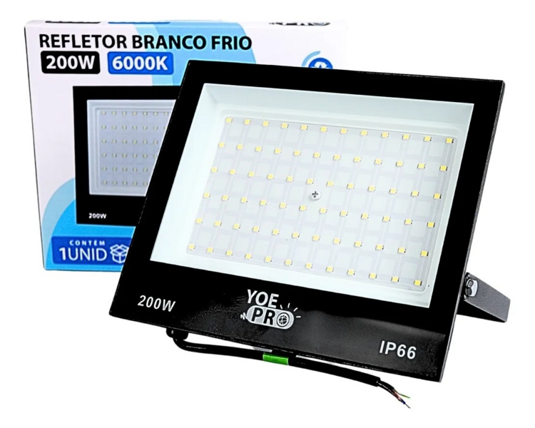REFLETOR 200W 6500K YOE PRO 