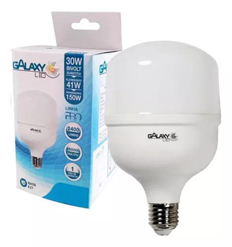 LAMPADA LED BULBO 30W GALAXY