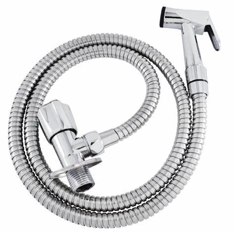 DUCHA HIGIENICA COMPLETA METAL CROMADA