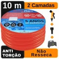  MANGuEIRA CONJUNTO SILICONADA LARANJA C/BICO 10M BARIFLEX